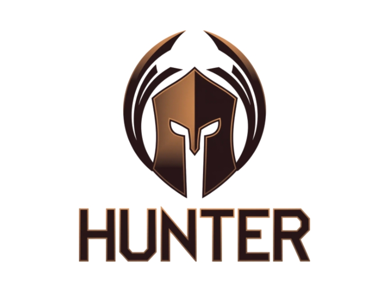 Hunter logo design by Marena