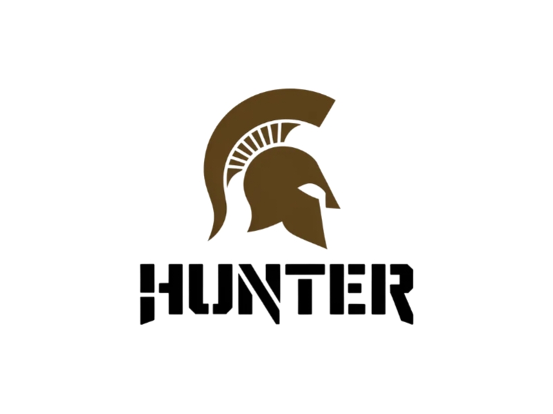 Hunter logo design by Marena