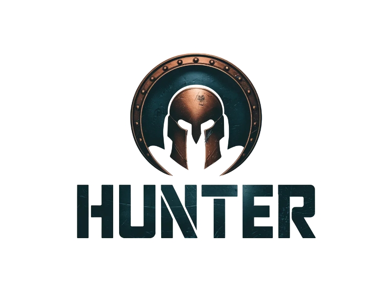 Hunter logo design by Marena