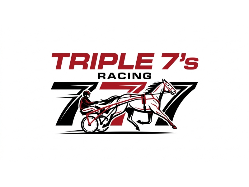 Triple 7's Racing logo design by sikas
