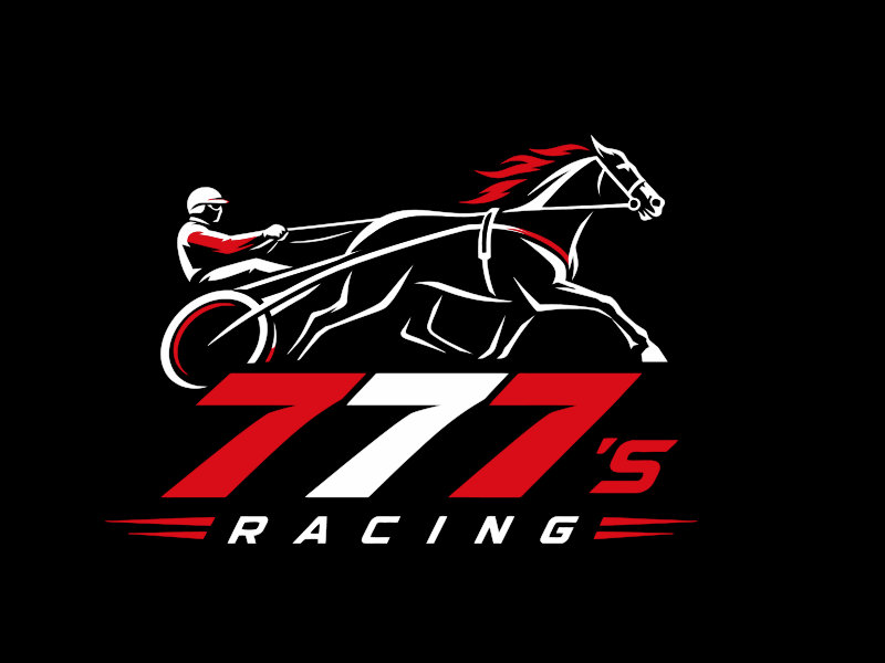 Triple 7's Racing logo design by mjmdesigns