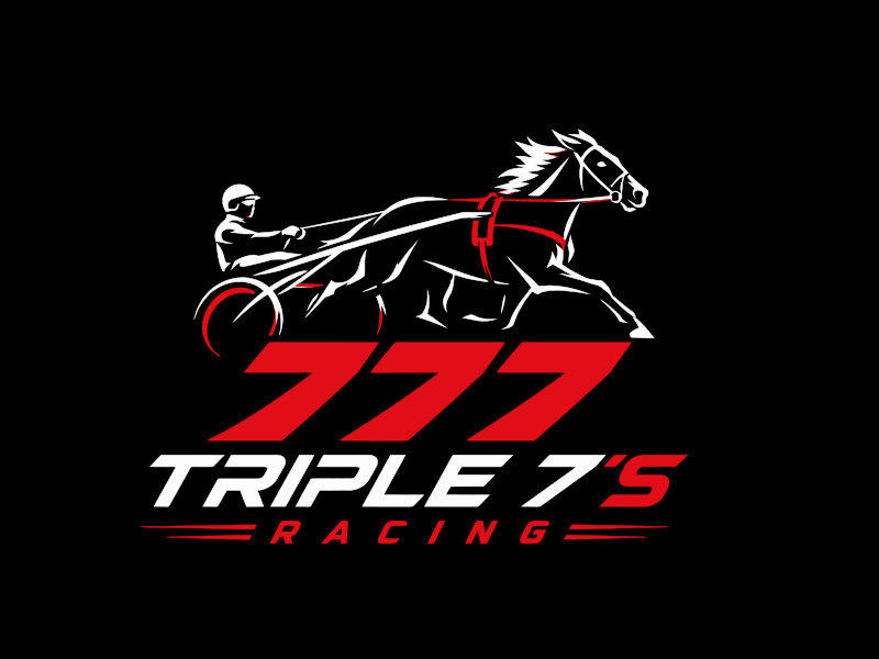 Triple 7's Racing logo design by mjmdesigns
