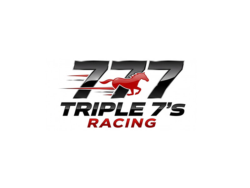 Triple 7's Racing logo design by IamSoya