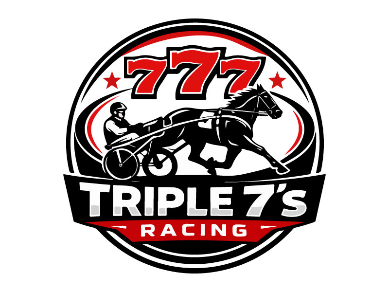 Triple 7's Racing logo design by Bad Boy