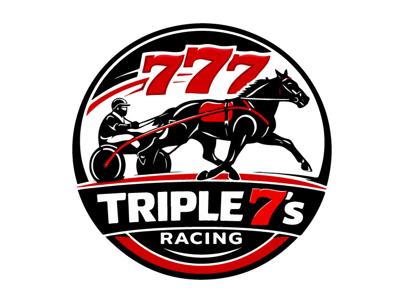 Triple 7's Racing logo design by Bad Boy