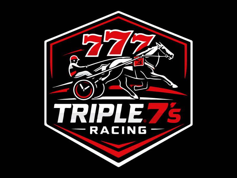 Triple 7's Racing logo design by Bad Boy