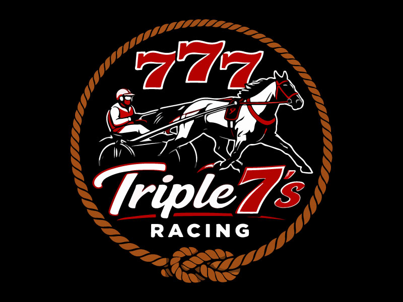 Triple 7's Racing logo design by Bad Boy