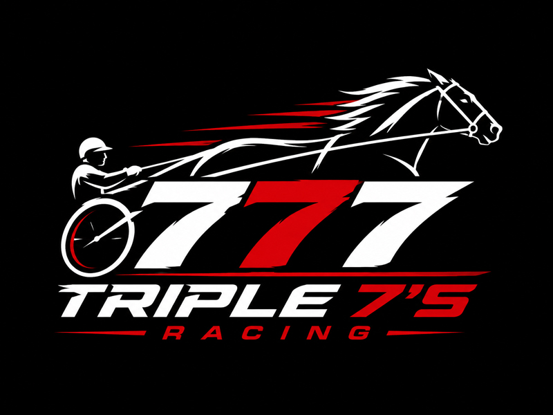 Triple 7's Racing logo design by Suparna