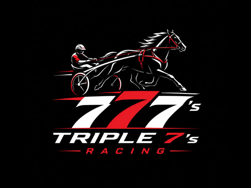 Triple 7's Racing logo design by Mr uink