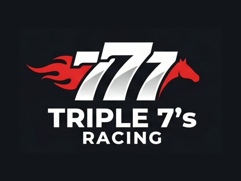 Triple 7's Racing logo design by Berkah Corel