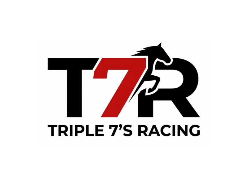 Triple 7's Racing logo design by Berkah Corel