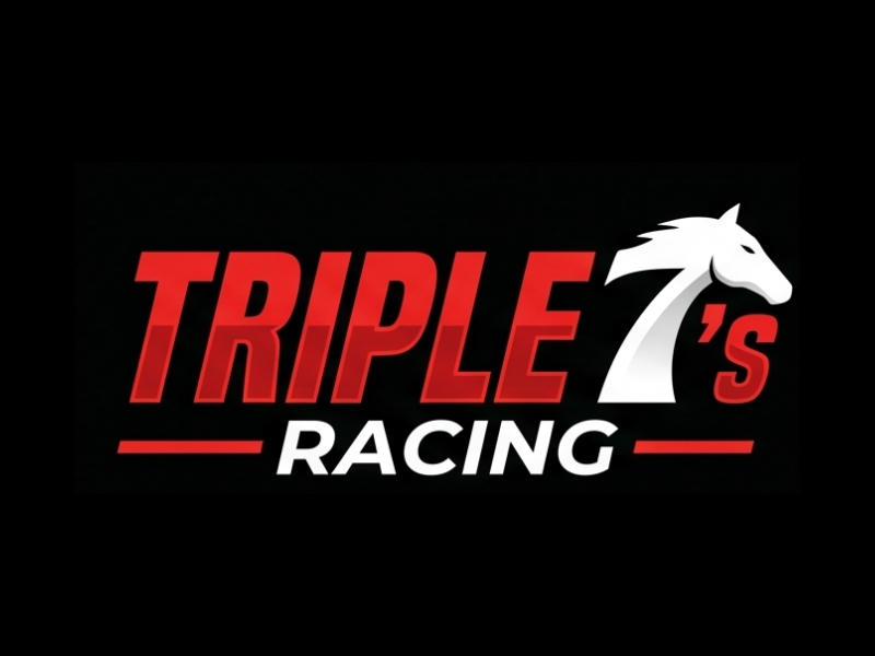 Triple 7's Racing logo design by Berkah Corel