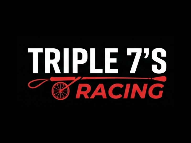Triple 7's Racing logo design by Octavino