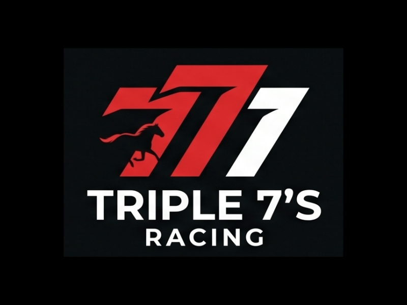 Triple 7's Racing logo design by Berkah Corel