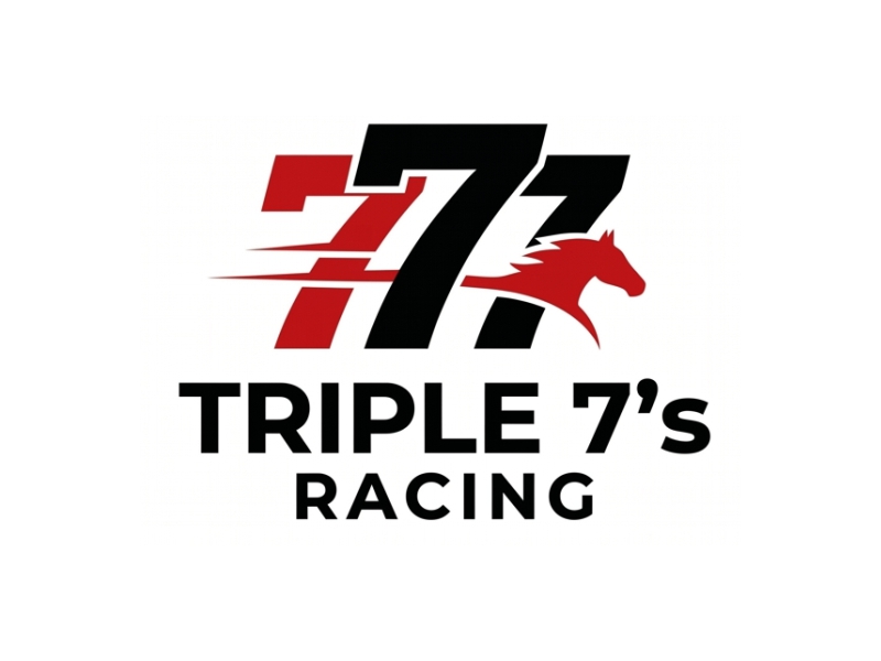Triple 7's Racing logo design by Octavino
