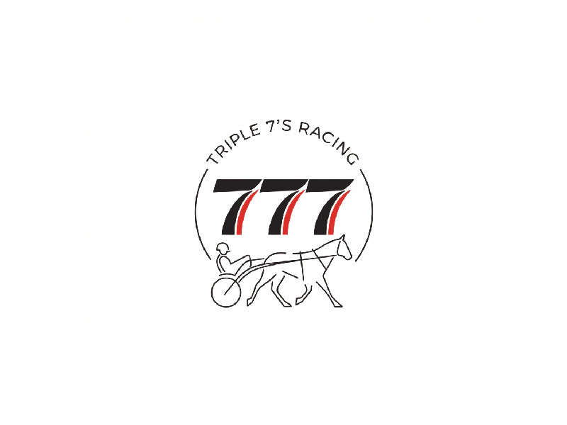 Triple 7's Racing logo design by Bright Ritchil