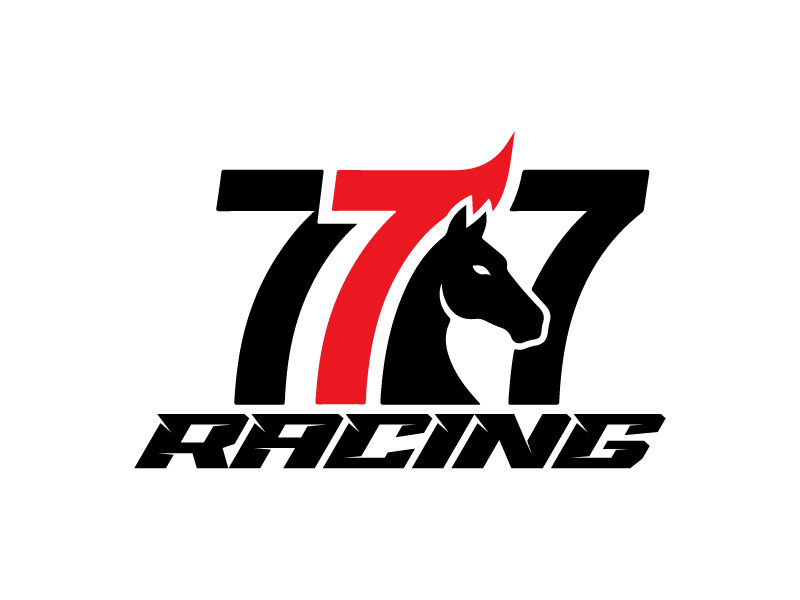 Triple 7's Racing logo design by Bright Ritchil