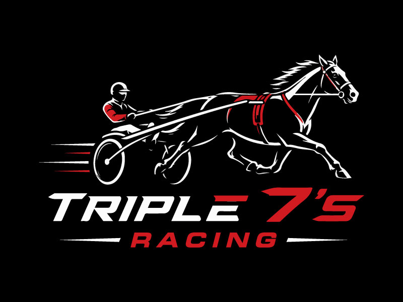 Triple 7's Racing logo design by Rahul Biswas