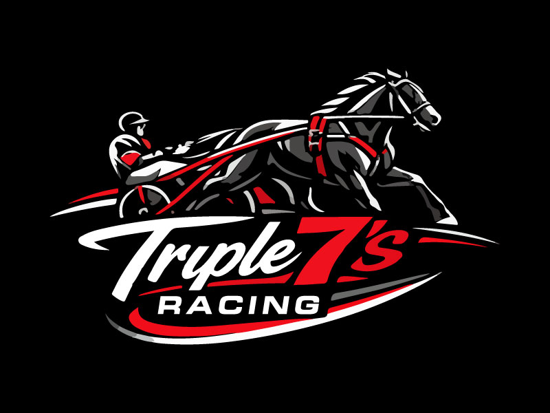 Triple 7's Racing logo design by Rahul Biswas