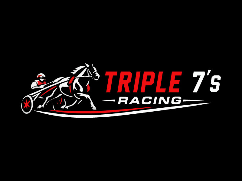 Triple 7's Racing logo design by Rahul Biswas
