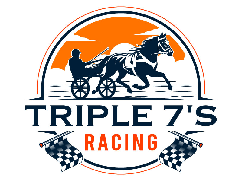 Triple 7's Racing logo design by Gilate