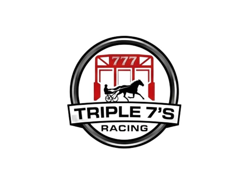 Triple 7's Racing logo design by iffikhan