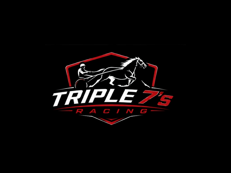 Triple 7's Racing logo design by iffikhan
