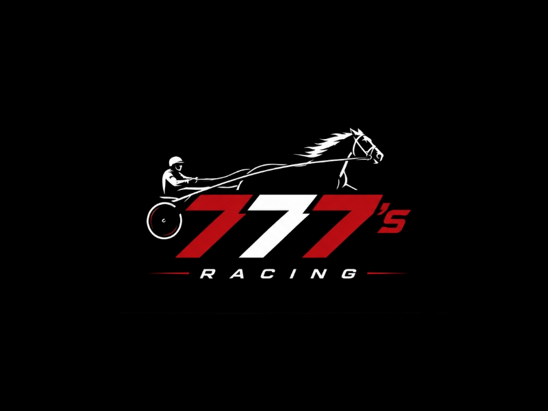 Triple 7's Racing logo design by iffikhan