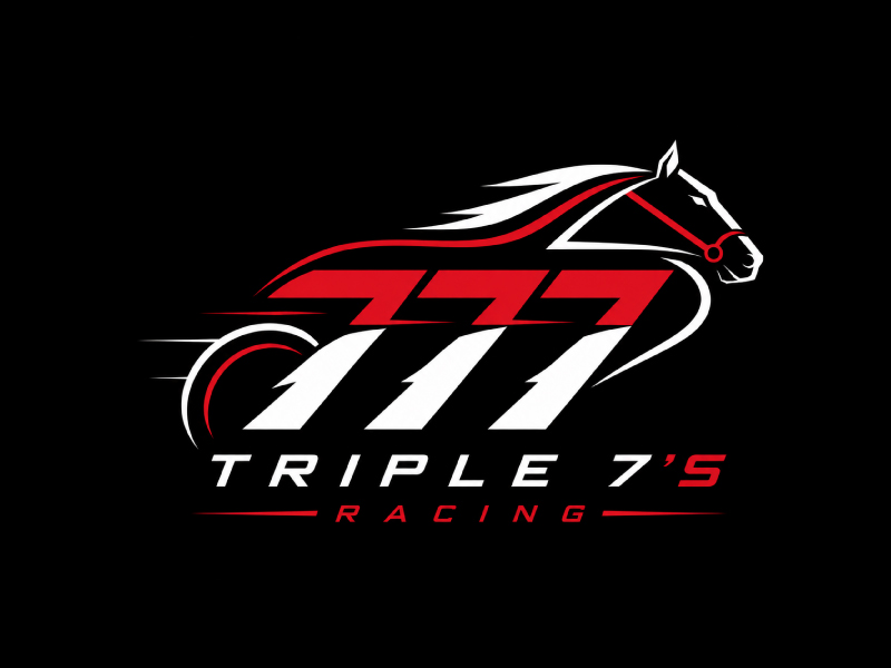 Triple 7's Racing logo design by Suparna