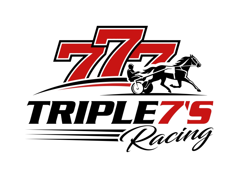 Triple 7's Racing logo design by ekitessar