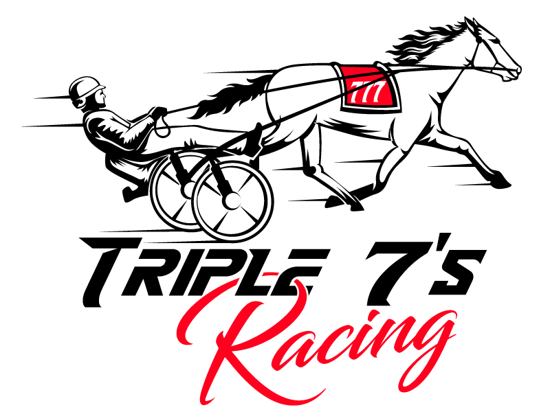 Triple 7's Racing logo design by design_brush