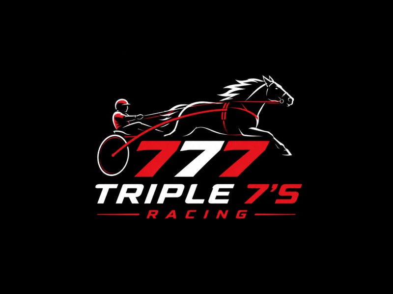 Triple 7's Racing logo design by grea8design