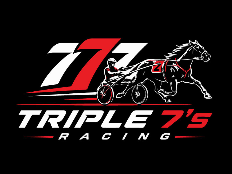 Triple 7's Racing logo design by Bibek Nag