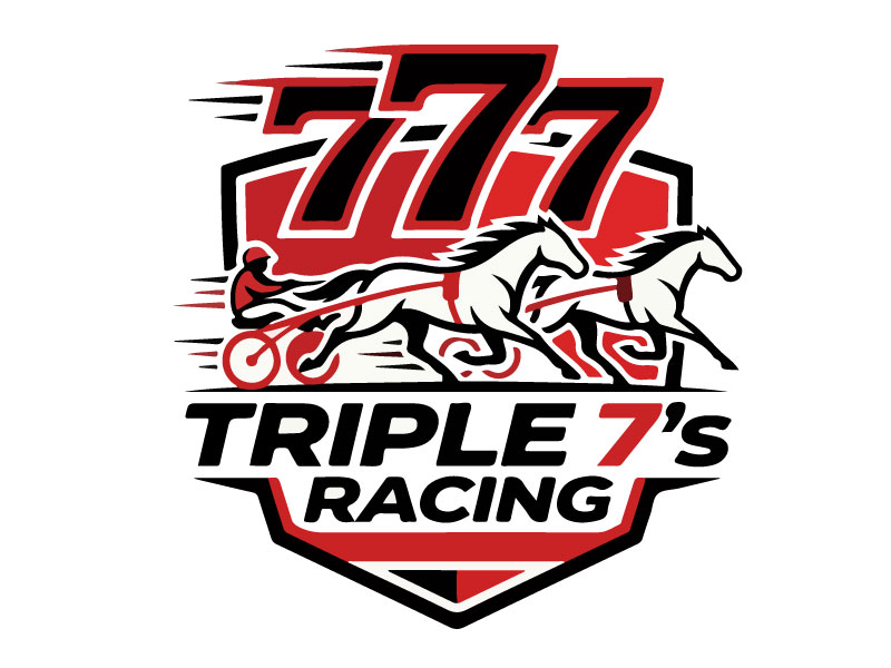 Triple 7's Racing logo design by Bibek Nag