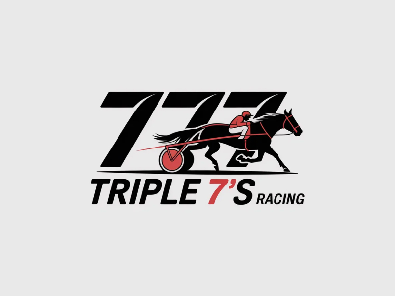 Triple 7's Racing logo design by Poki