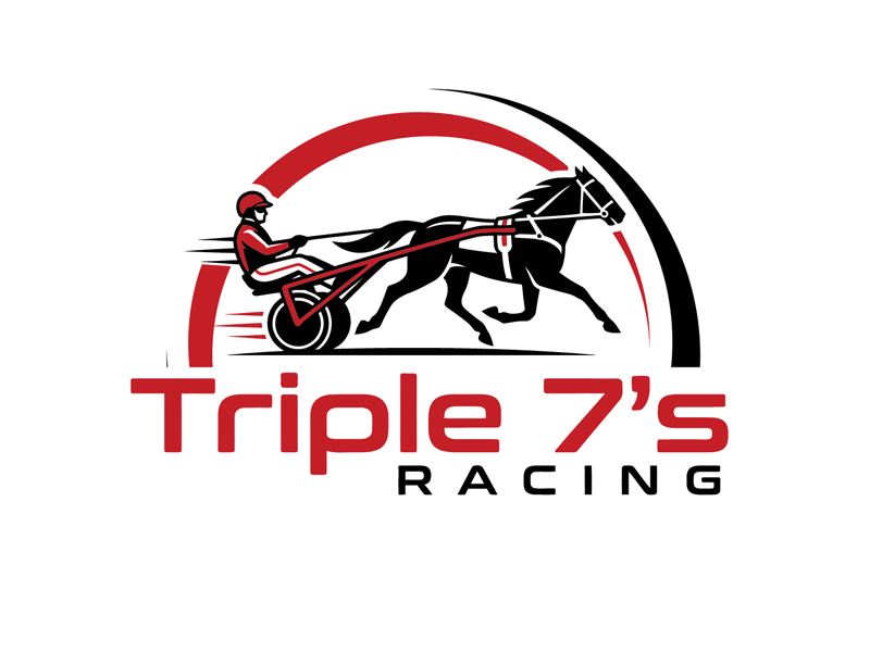 Triple 7's Racing logo design by creativemind01