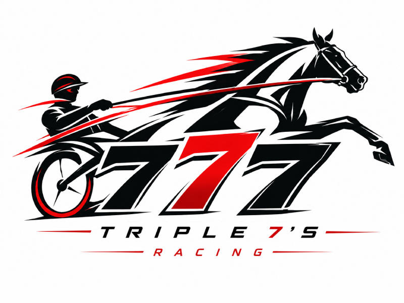 Triple 7's Racing logo design by DreamLogoDesign
