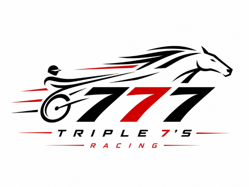 Triple 7's Racing logo design by DreamLogoDesign