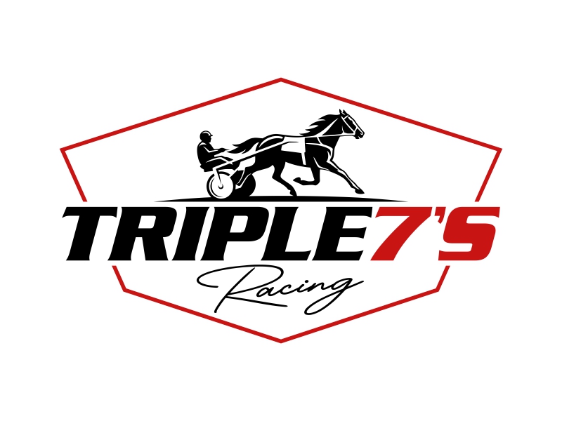 Triple 7's Racing logo design by ekitessar