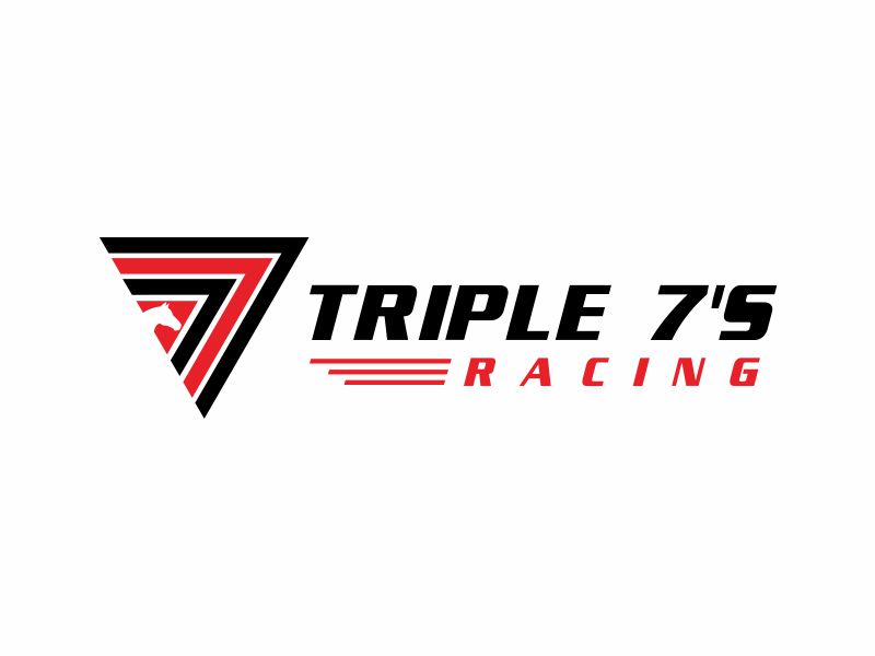 Triple 7's Racing logo design by agus