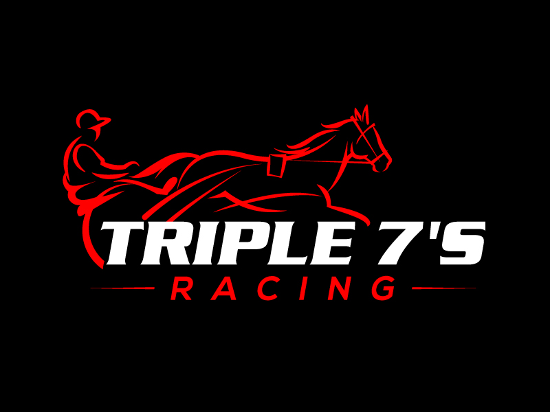 Triple 7's Racing logo design by jaize