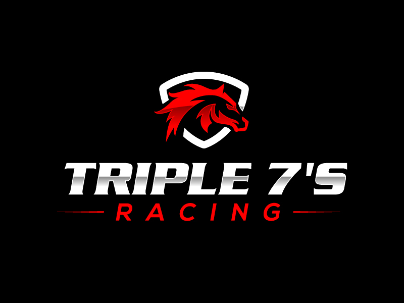 Triple 7's Racing logo design by jaize