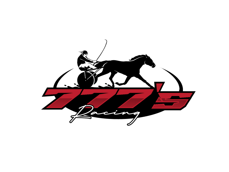 Triple 7's Racing logo design by logofighter