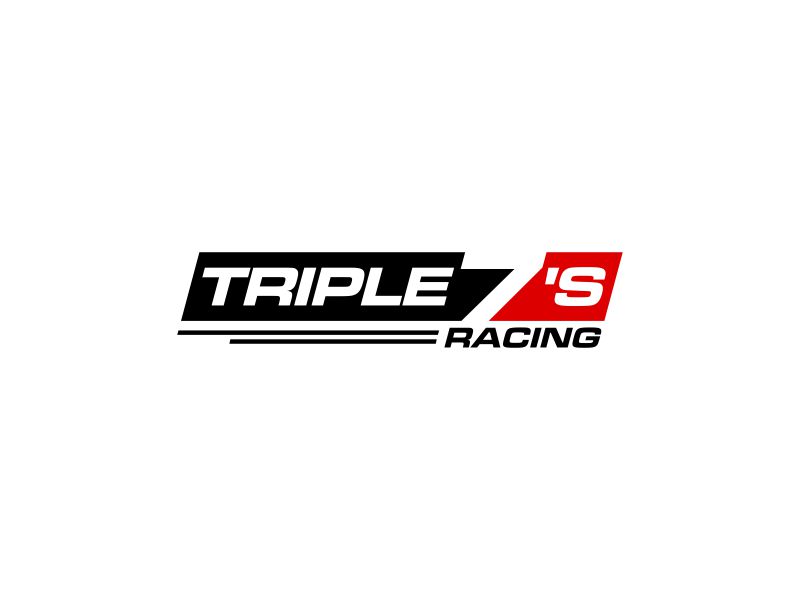Triple 7's Racing logo design by hopee