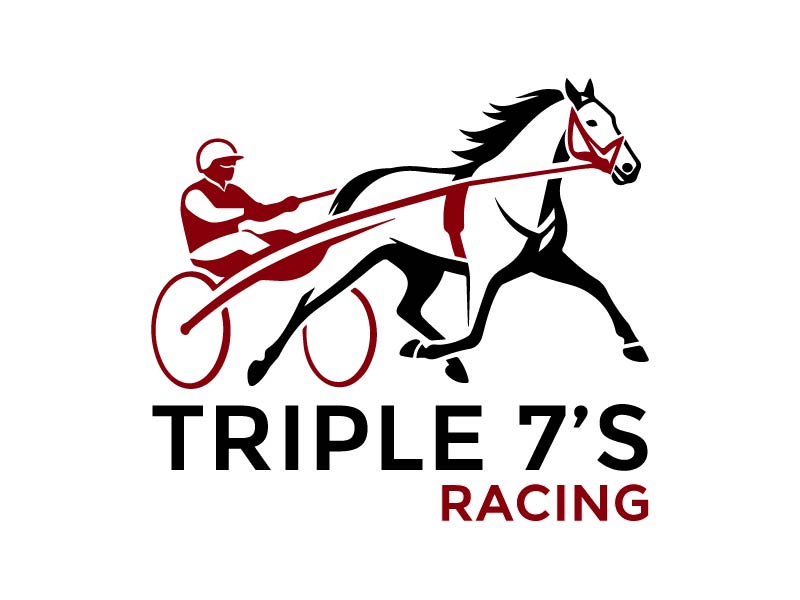Triple 7's Racing logo design by Osama Salem