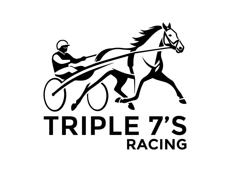 Triple 7's Racing logo design by Osama Salem