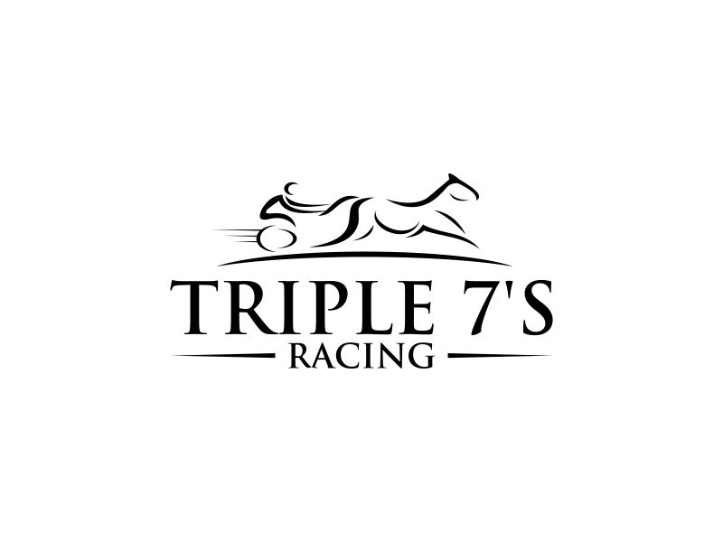 Triple 7's Racing logo design by hopee