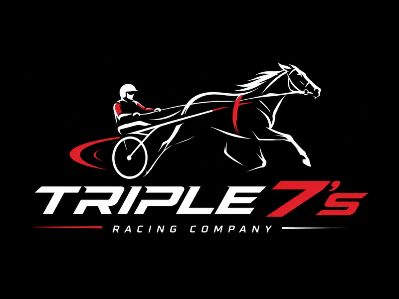 Triple 7's Racing logo design by josephira