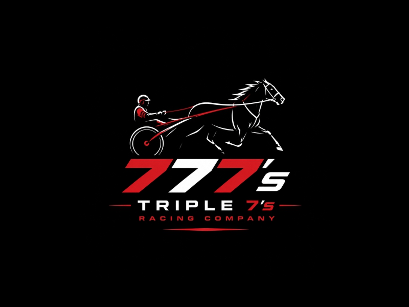 Triple 7's Racing logo design by josephira
