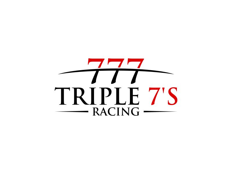 Triple 7's Racing logo design by hopee